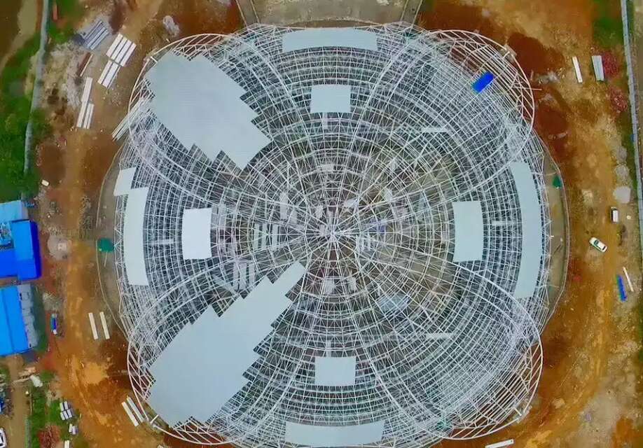 潞城体育馆网架